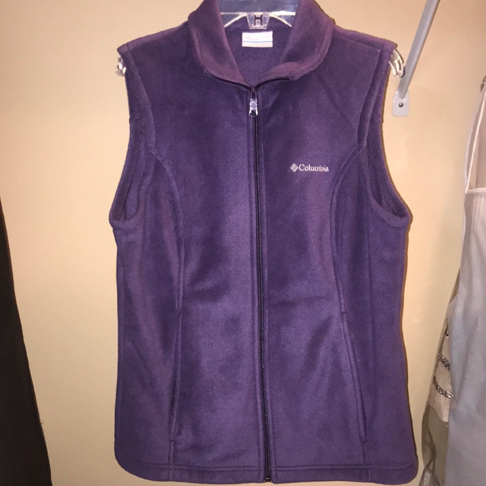 Purple Columbia vest